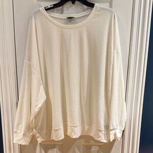 Torrid Cream Long Sleeve Tee